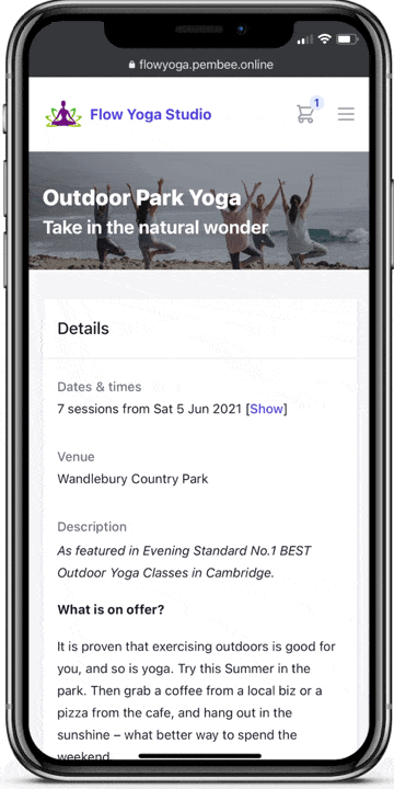 Create professional looking listing pages in seconds