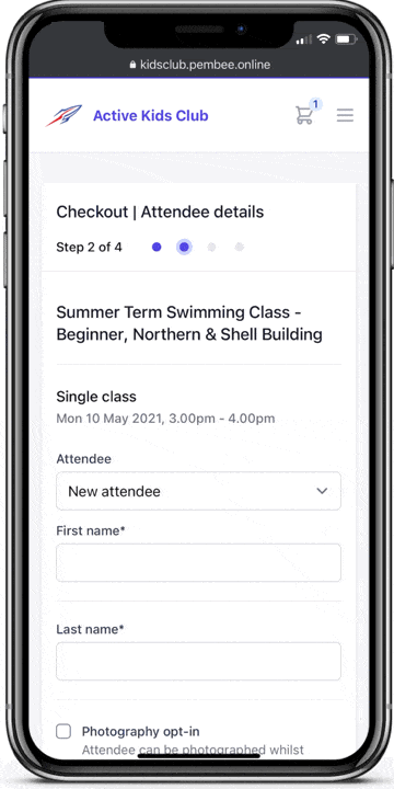 Custom intake form that suits your business needs